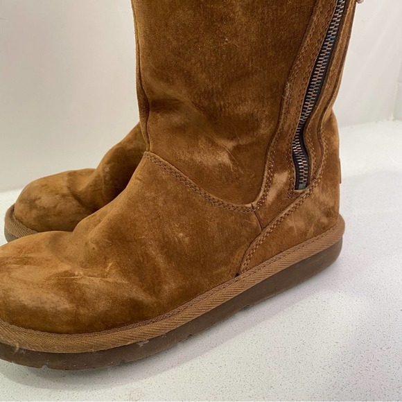 UGG Australia Suede Brown Tan Boots US 5 - Picture 3 of 9